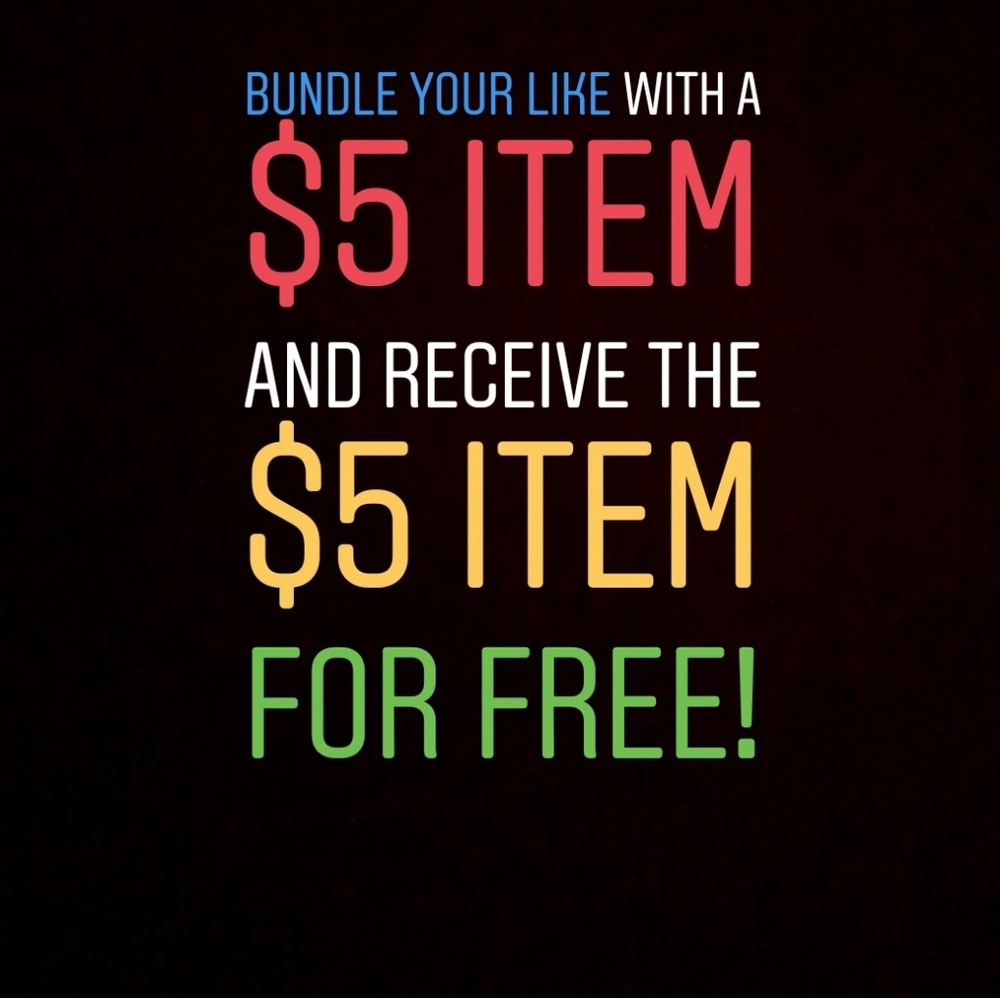 $5 ITEM FREEBIE